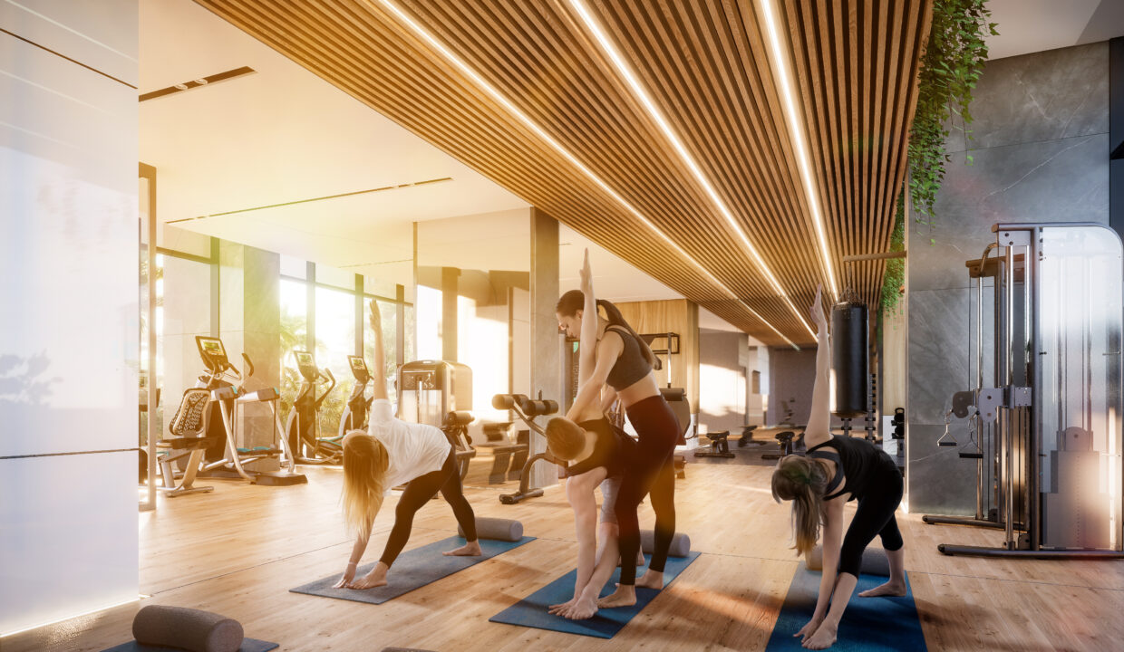 WOHA_Amenidades Interiores_Gym_01-Yoga